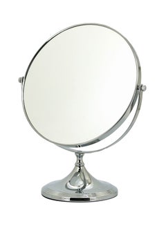 Generic Double Sided Mini Vanity Mirror Silver 25inch 