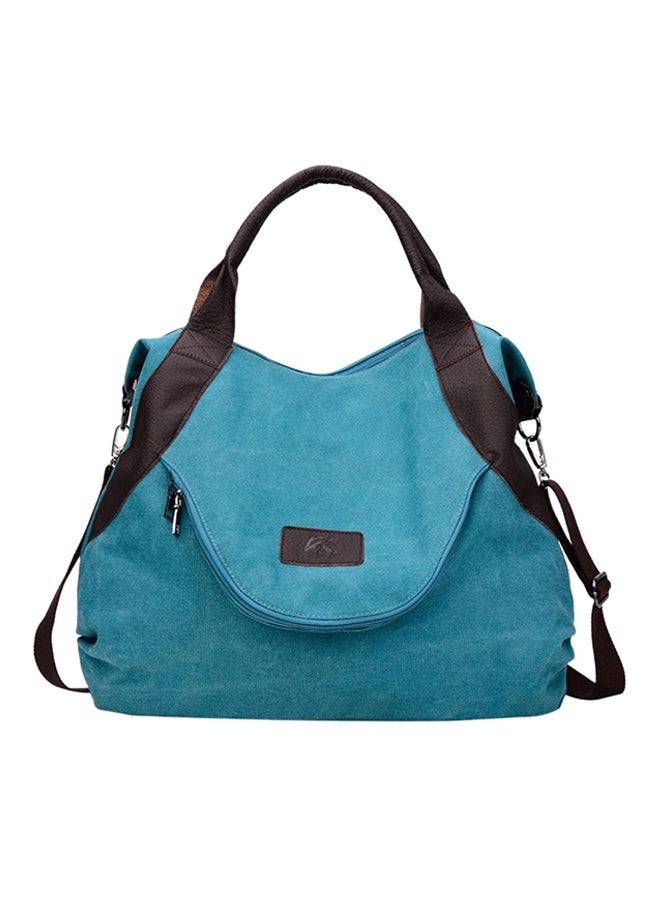 Bluelans - Canvas Crossbody Bag Lake Blue - Image 1