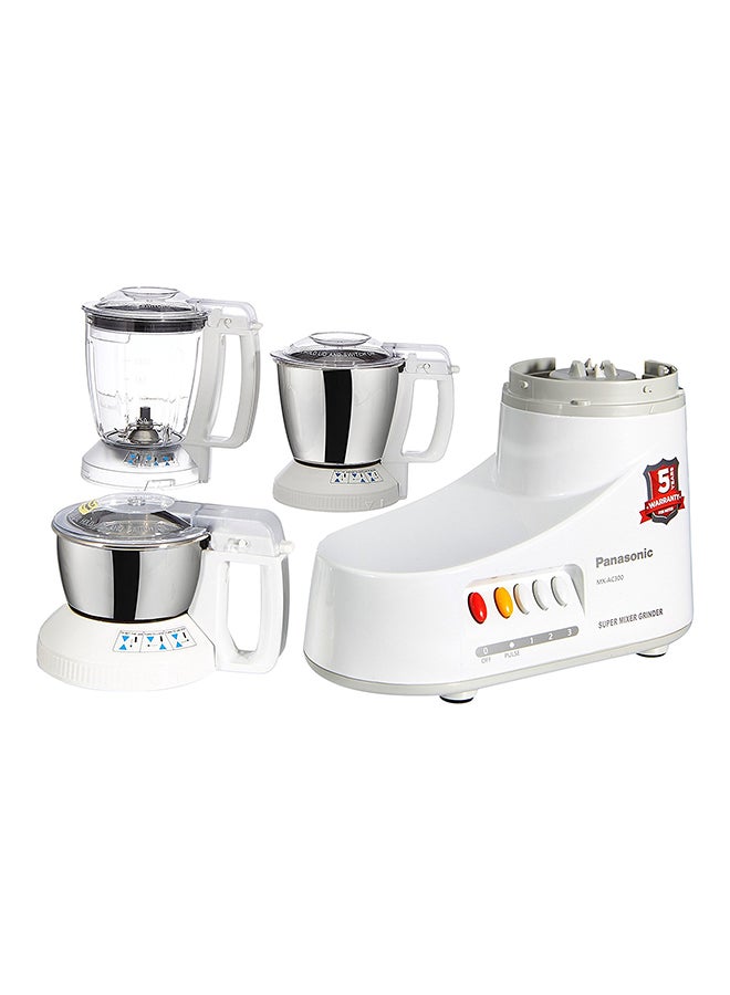 Panasonic Mixer Grinder 550.0 W MXAC400 White/Clear - Image 1
