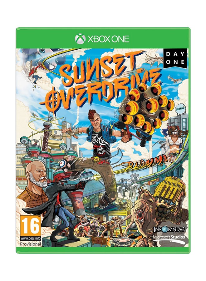 إنسومنياك جيمز لعبة "Sunset Overdrive" (إصدار عالمي) - مغامرة - إكس بوكس وان  - Image 1