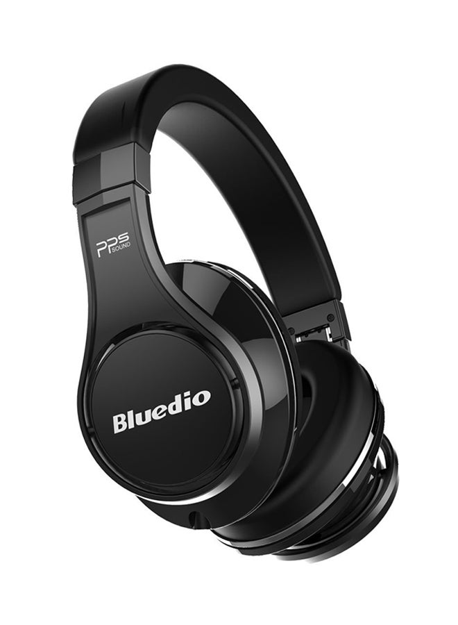 بلوديو سماعة صوت بلوتوث تثبت فوق الأذن UFO 3D أسود - Image 1