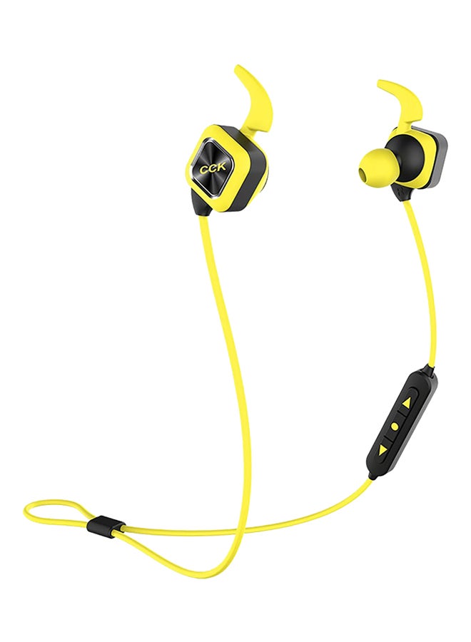 CCK KS-Sport Plus In-Ear Bluetooth Headphone Yellow/Black - Image 1