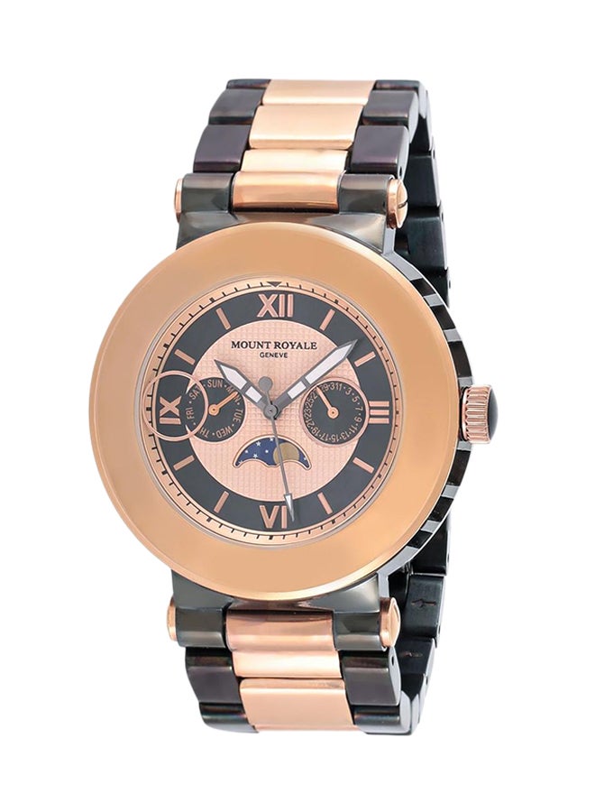 MOUNT ROYALE - men Stainless Steel Analog Watch RG393 - Image 1
