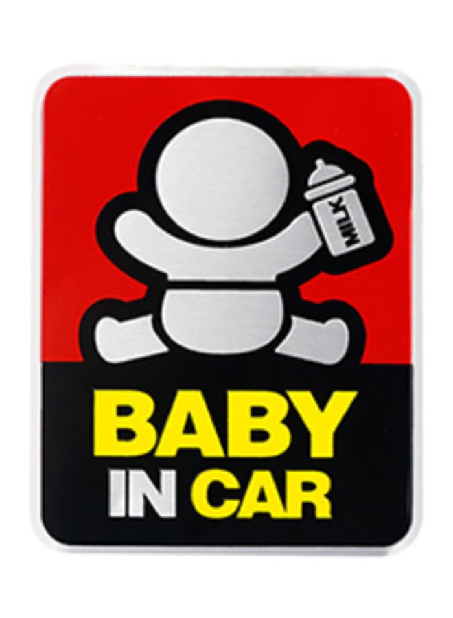 Kistioa Baby On Board Baby Car Sticker 
