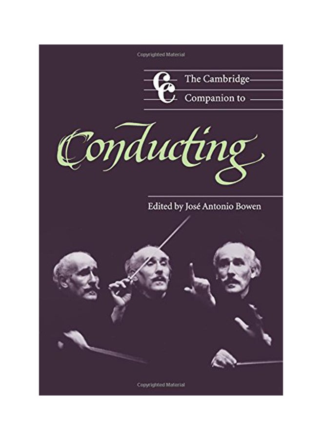 The Cambridge Companion To Conducting Paperback English by Jose Antonio Bowen - 2003 