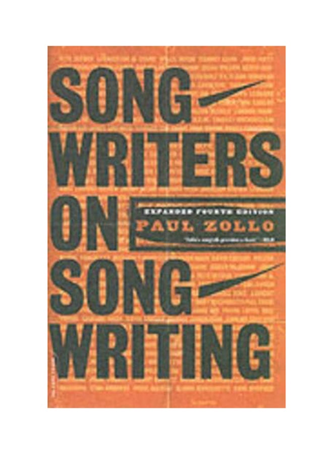 Songwriters On Songwriting Paperback English by Paul Zollo - 2003
