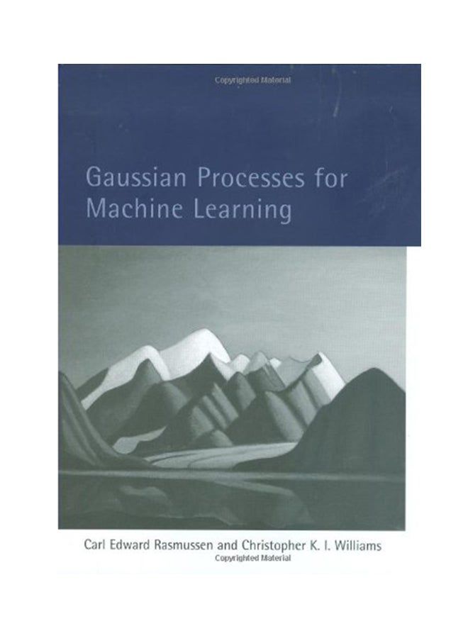 Gaussian Processes For Machine Learning Hardcover English by Carl Edward Rasmussen - 2005 
