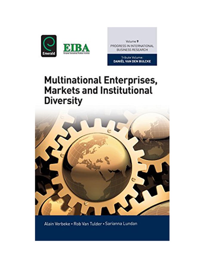Multinational Enterprises, Markets And Institutional Diversity Hardcover English by Alain Verbeke - 2014 