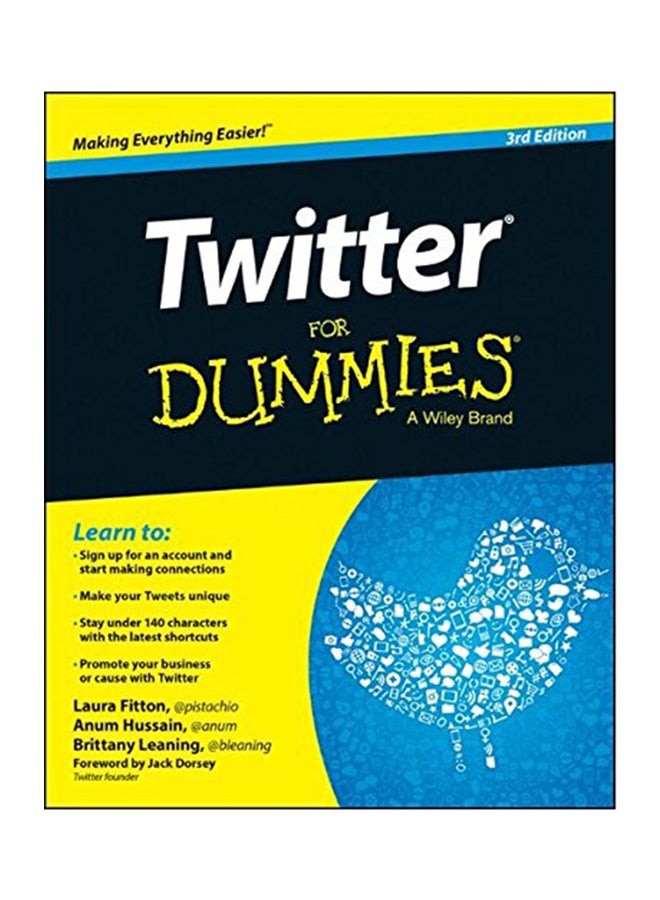 Twitter For Dummies Paperback English by Laura Fitton - 2014