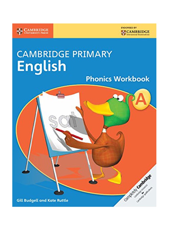 Cambridge Primary English Phonics Workbook A Paperback English by Gill Budgell - 2014 