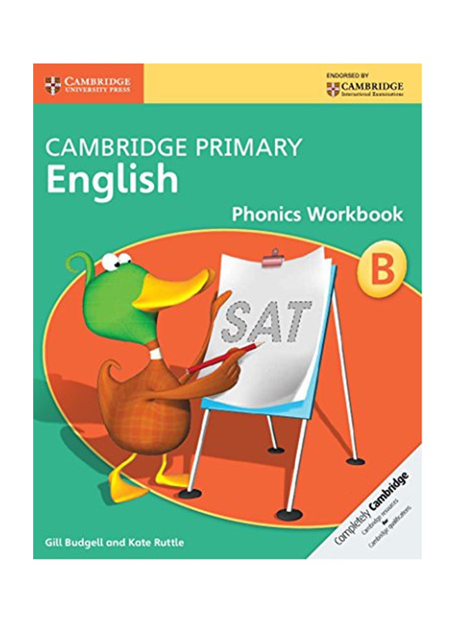 Cambridge Primary English Phonics Workbook B Paperback English by Gill Budgell - 2014 