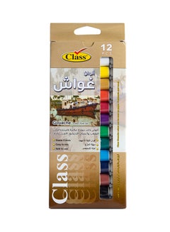 class 12-Piece Gouache Colour Set Multicolour 