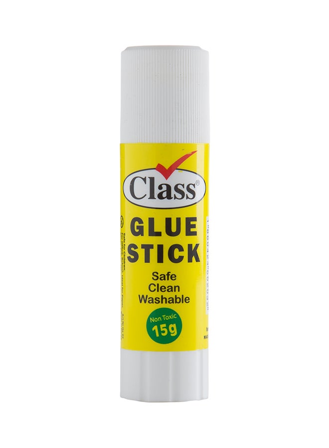 class Glue Stick Yellow 