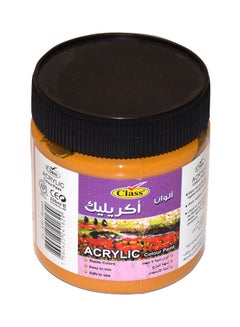 class Acrylic Paint Orange 