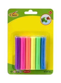 class 6-Piece Neon Colour Set Pink/Purple/Green 