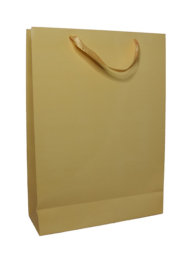class Party Gift Bag L Beige 