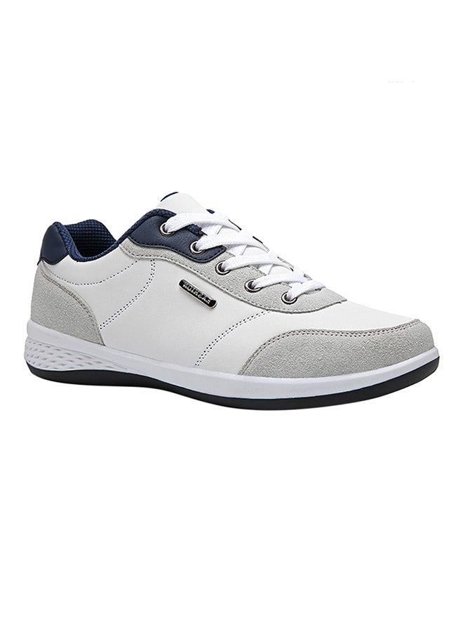 HUSK'SWARE Lace-up Running Shoe White/Blue/Grey  - Image 2