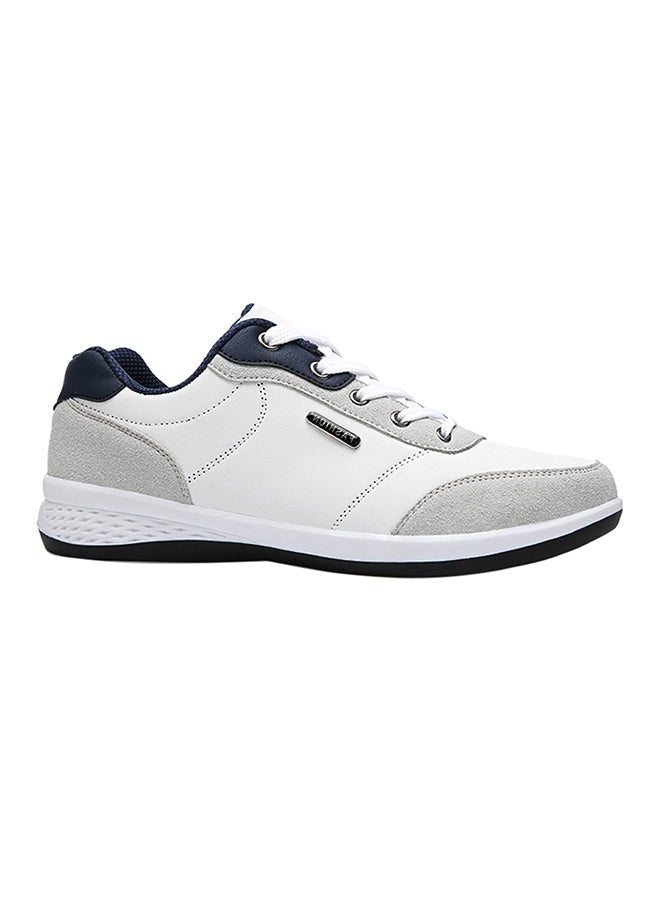 HUSK'SWARE Lace-up Running Shoe White/Blue/Grey  - Image 1