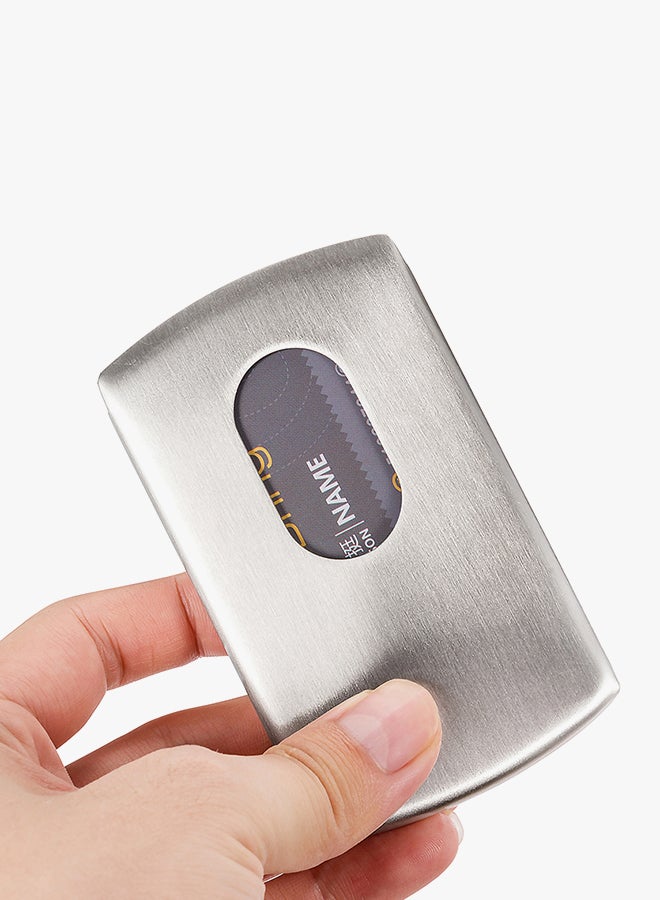 New Bring Business Credit Card Holder Silver  - Image 4
