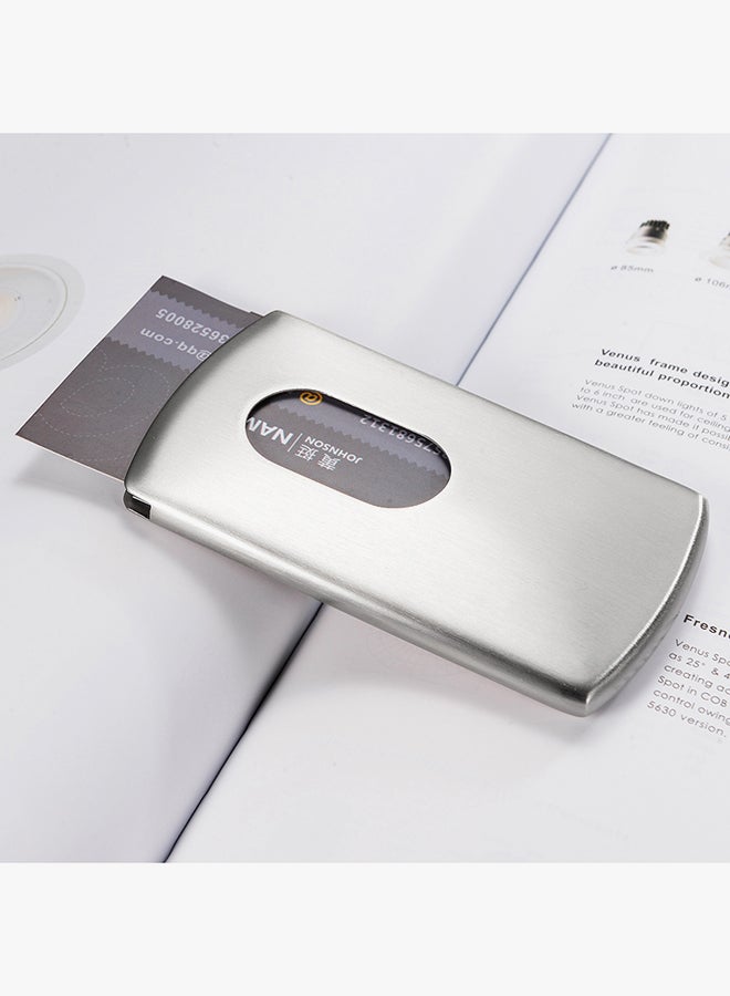 New Bring Business Credit Card Holder Silver  - Image 3