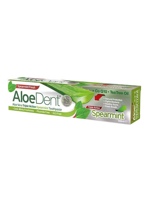Triple Action Spearmint Aloe Vera Toothpaste 11ml
