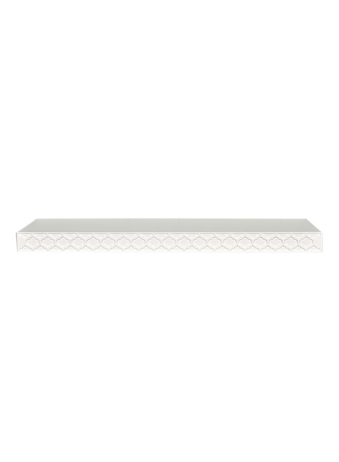 Elizabeth Floating Shelf White
