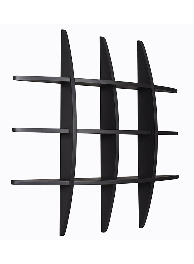 DANUBE HOME Lexington Globe Shelf, PVC Black  - Image 2