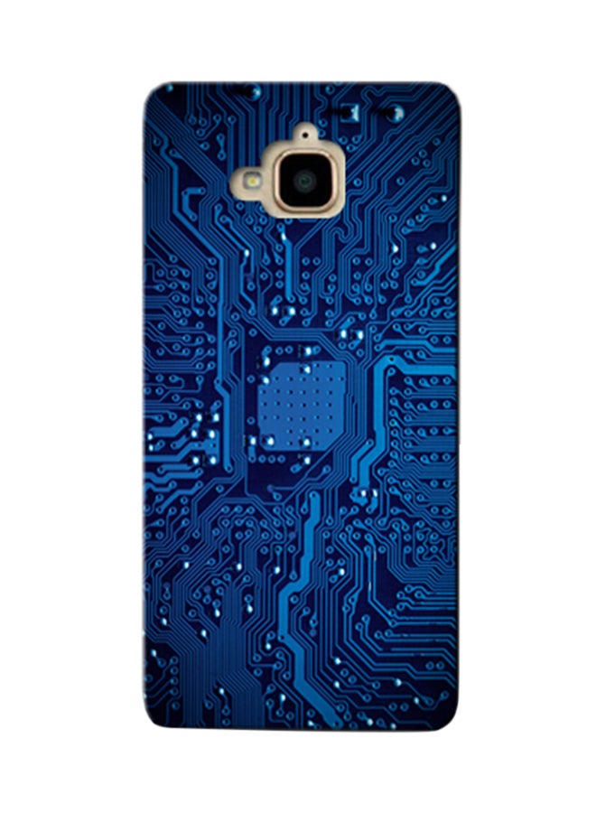 AMC DESIGN Combination Protective Case Cover For Huawei Y6 Pro Circuit Board 