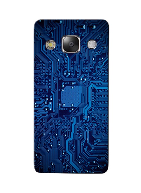 Combination Protective Case Cover For Samsung Galaxy E5 Circuit Board