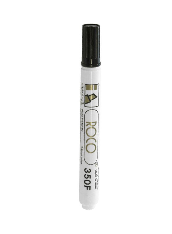 ROCO Jumbo Permanent Marker White/Gold/Black 