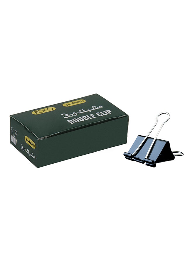 File Clip Roco ROCO 12-Piece Paper Clip Set Black | Best Price KSA | Riyadh, Jeddah