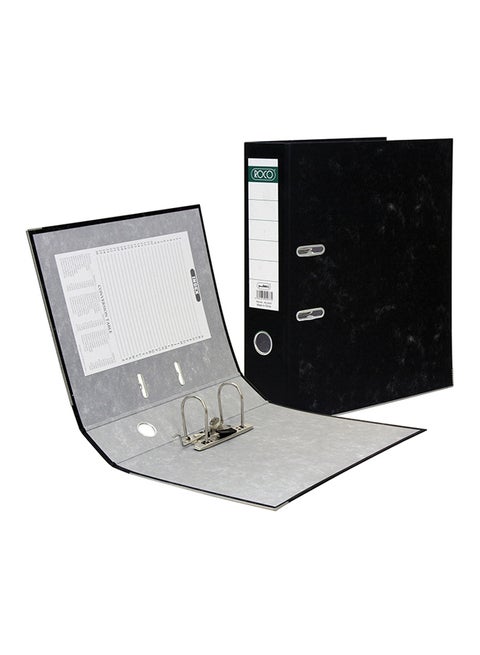 Pressboard Box File Black