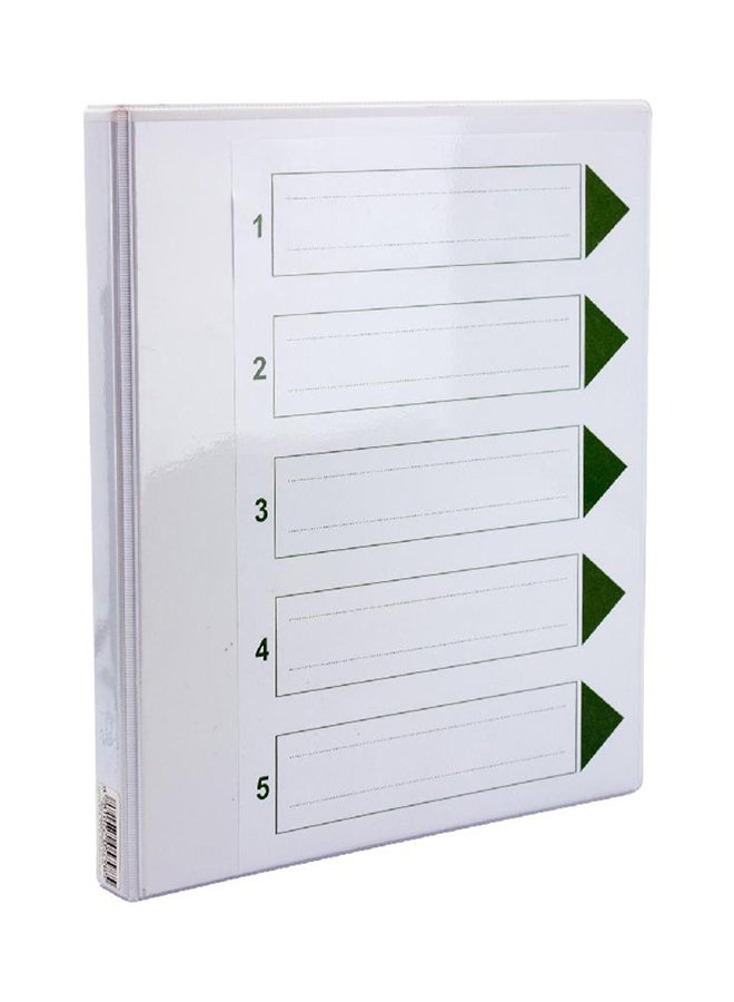 ROCO 2 D-Ring Binder White