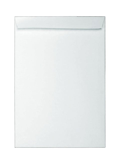 25-Piece Adhesive Envelope Set White