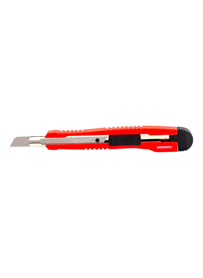 ROCO Retractable Cutter With Rubber Grip Red/Black