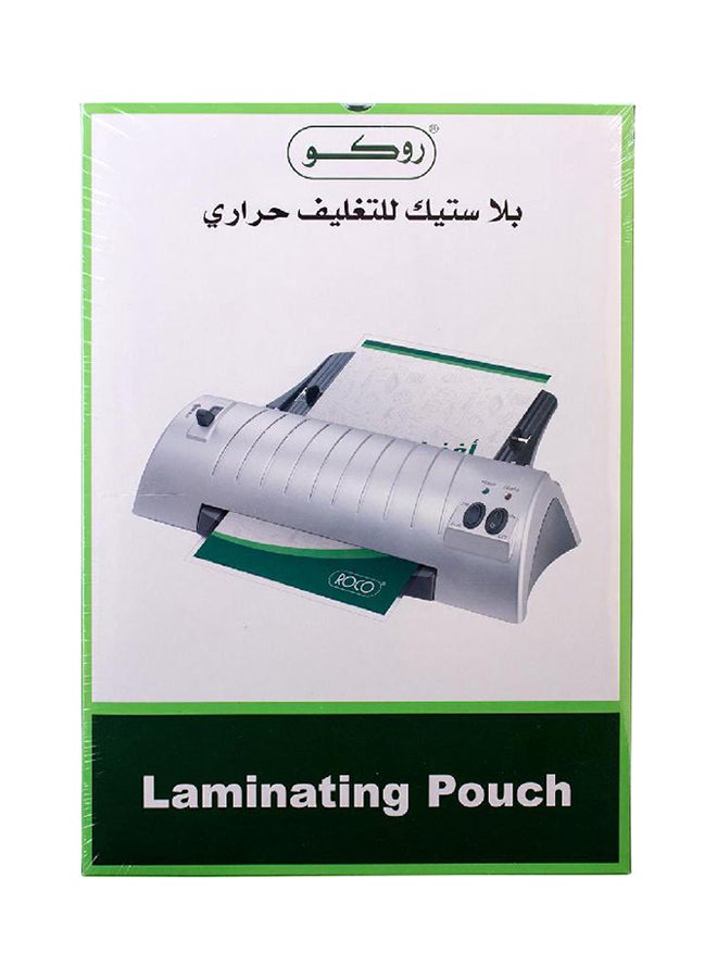 ROCO A4 Thermal Laminating Film Clear | Best Price KSA | Riyadh, Jeddah