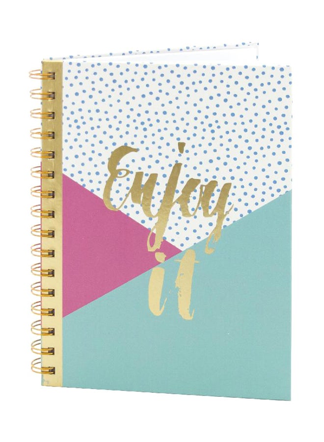 ROCO A5 Spiral Bound Lined Notebook Multicolour
