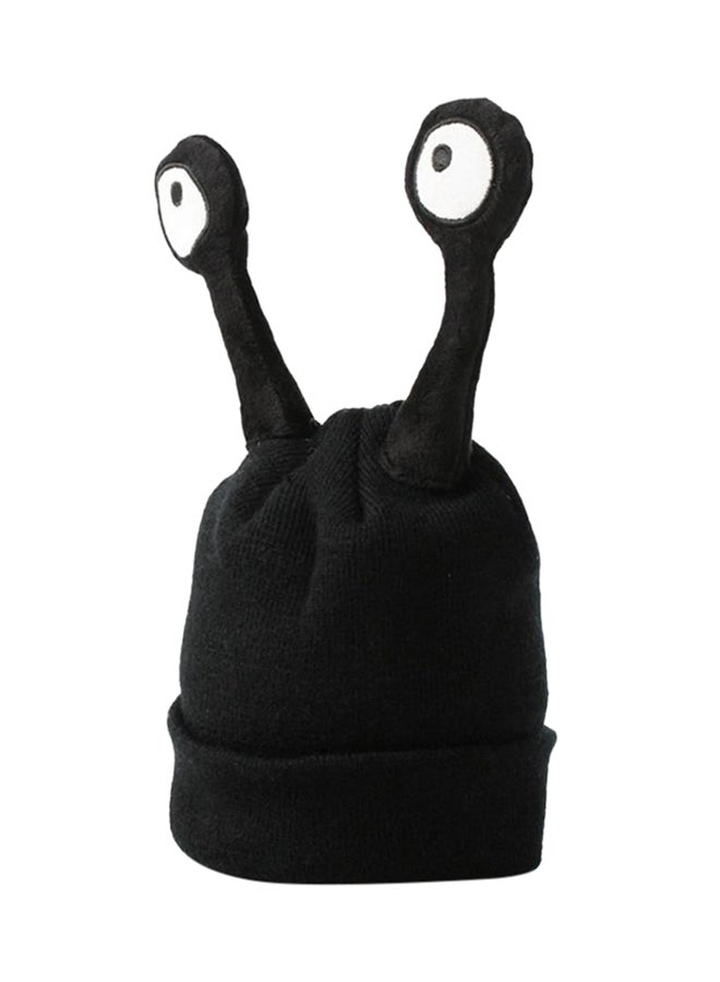 Bluelans - Cute Insect Tentacle Eyes Design Beanie Black - Image 1