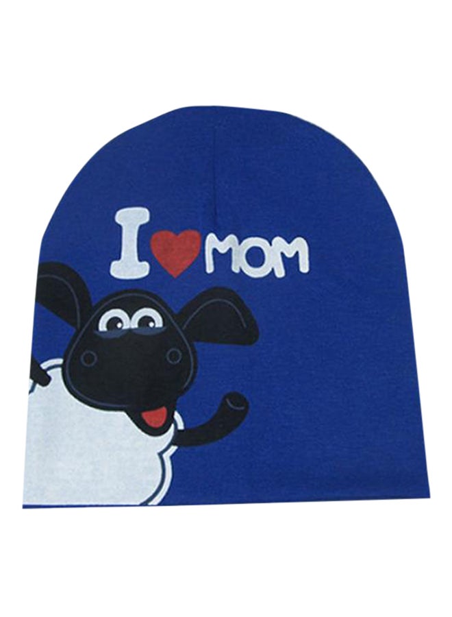 Bluelans Cute Warm Beanie Blue/White  - Image 1