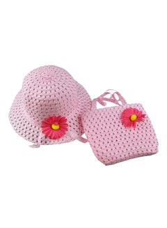 Bluelans Little Princess Hat And Bag Set Light Pink 