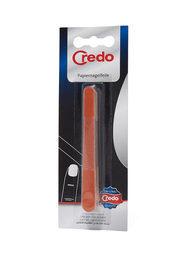 CREDO SOLINGEN Emery Nail Filer Orange