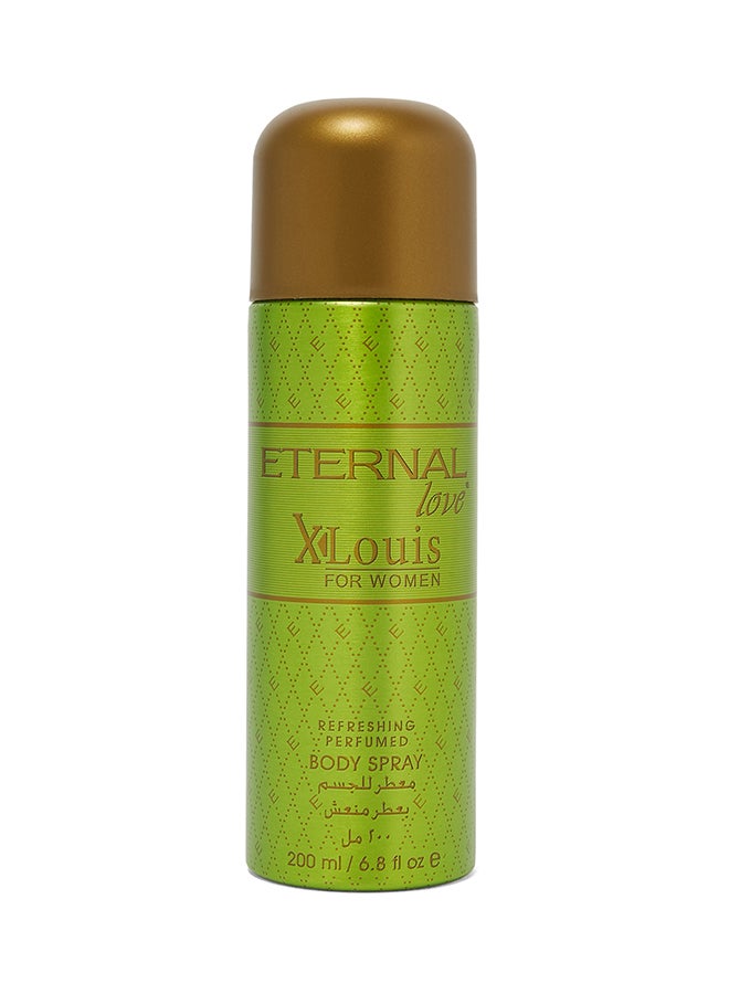 Eternal love XLouis Refreshing Perfumed Body Spray for Women  200 ml 