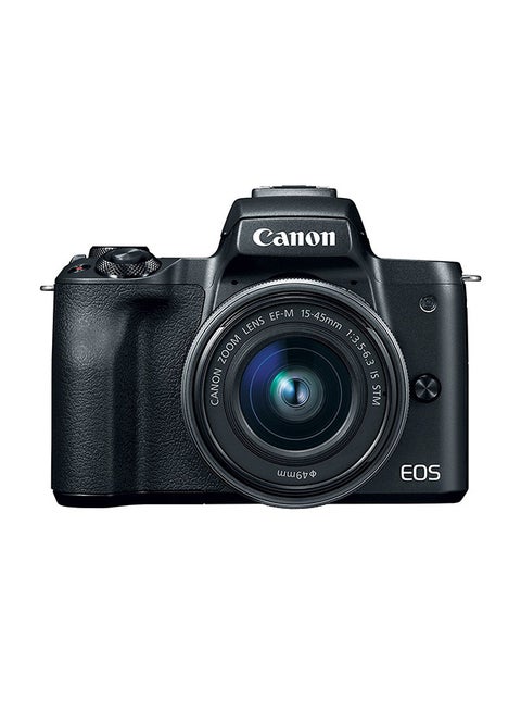 EOS M50 With EF-M 15–45mm F/3.5-6.3 IS STM lens 24.1MP Vari-angle LCD Touchscreen With Built-In Wi-Fi Bluetooth And NFC