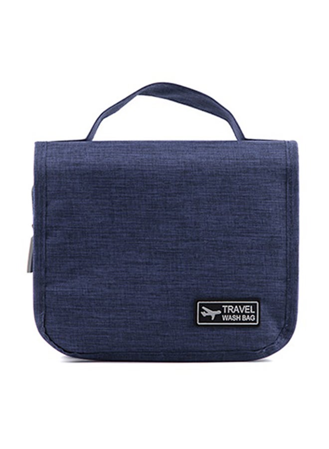 حقيبة أدوات زينة محمولة قابلة للطي مضادة للماء ومزودة بخطاف أزرق - Image 1