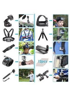 50-In-1 Action Camera Accessories Kit For GoPro Hero Session 4/3/2/1 Black - v1528894503/N15314830A_2