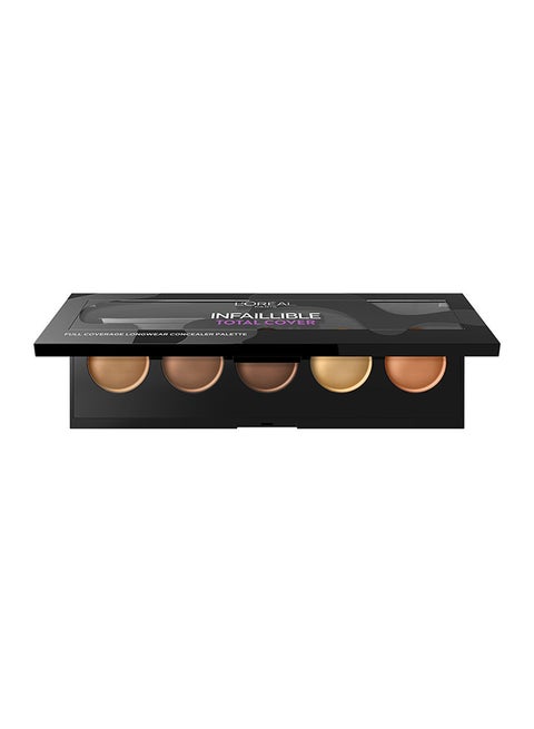 Infallible - Total Cover Concealer Palette Dark Multicolour