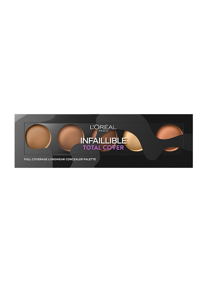 Infallible - Total Cover Concealer Palette Dark Multicolour