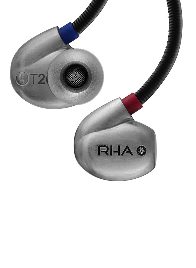 RHA DualCoil In-Ear Headphones Black/Grey/White - Image 3