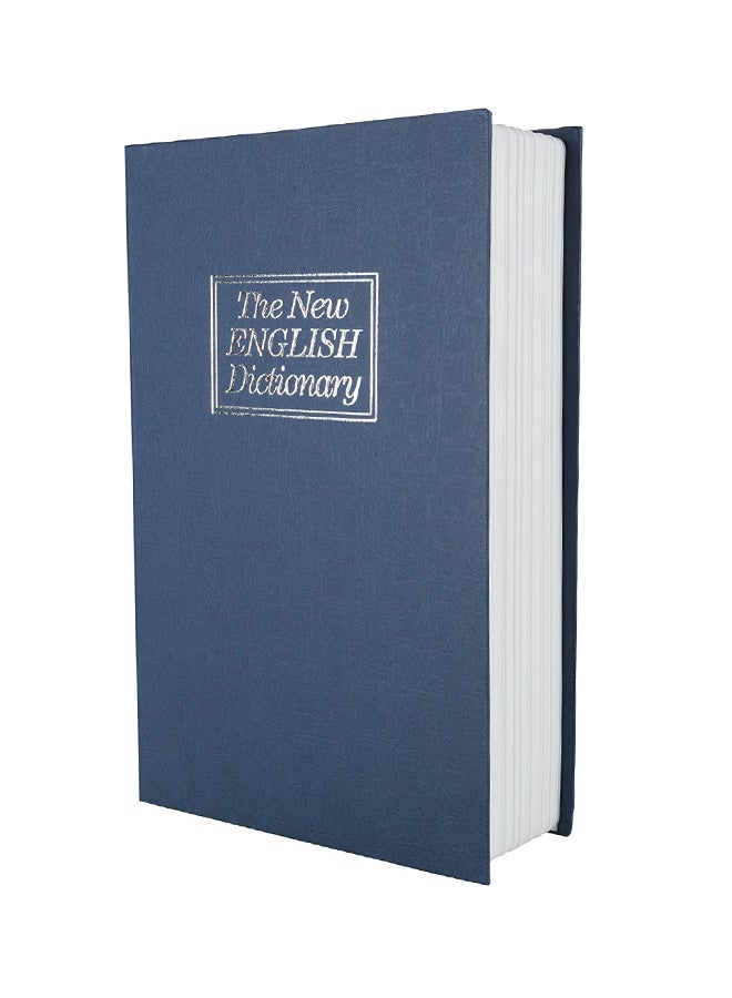 Generic Real Book Safe Blue/White  - Image 1