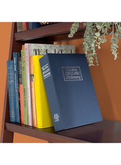 ماركة غير محددة خزنة حقيقية على شكل كتاب أزرق/ أبيض  - Image 4